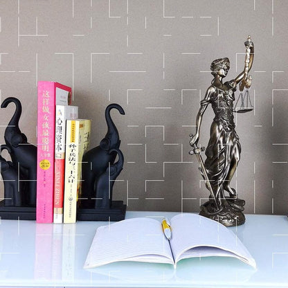 Justice Goddess Decorative Statue