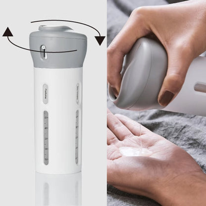 Portable Skin Care Dispenser Bottle - 4-in-1 Multi-Function
