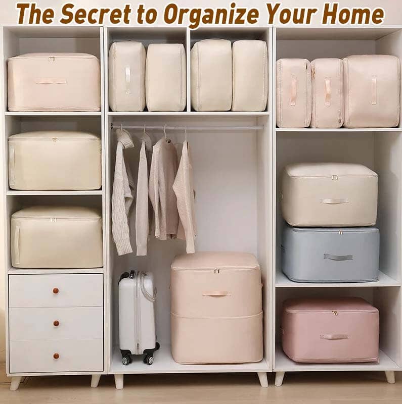 Space-Saving Self-Compressing Storage Organizer