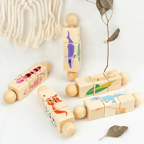 Wooden Baby Bell Puzzle for Engaging Learning Fun