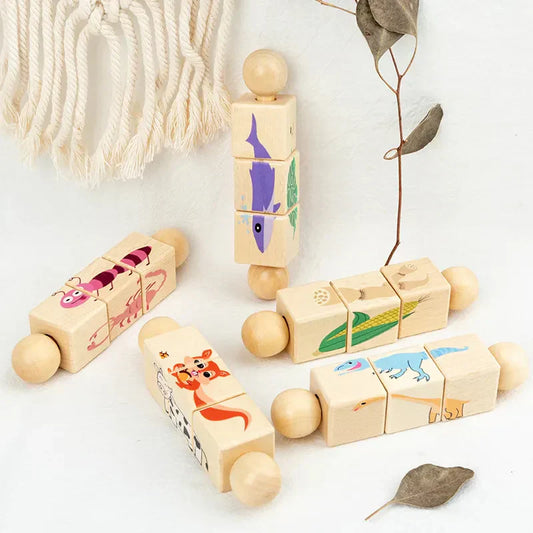 Wooden Baby Bell Puzzle for Engaging Learning Fun