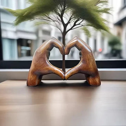 Handcrafted Love Symbol - WarmHeart Design
