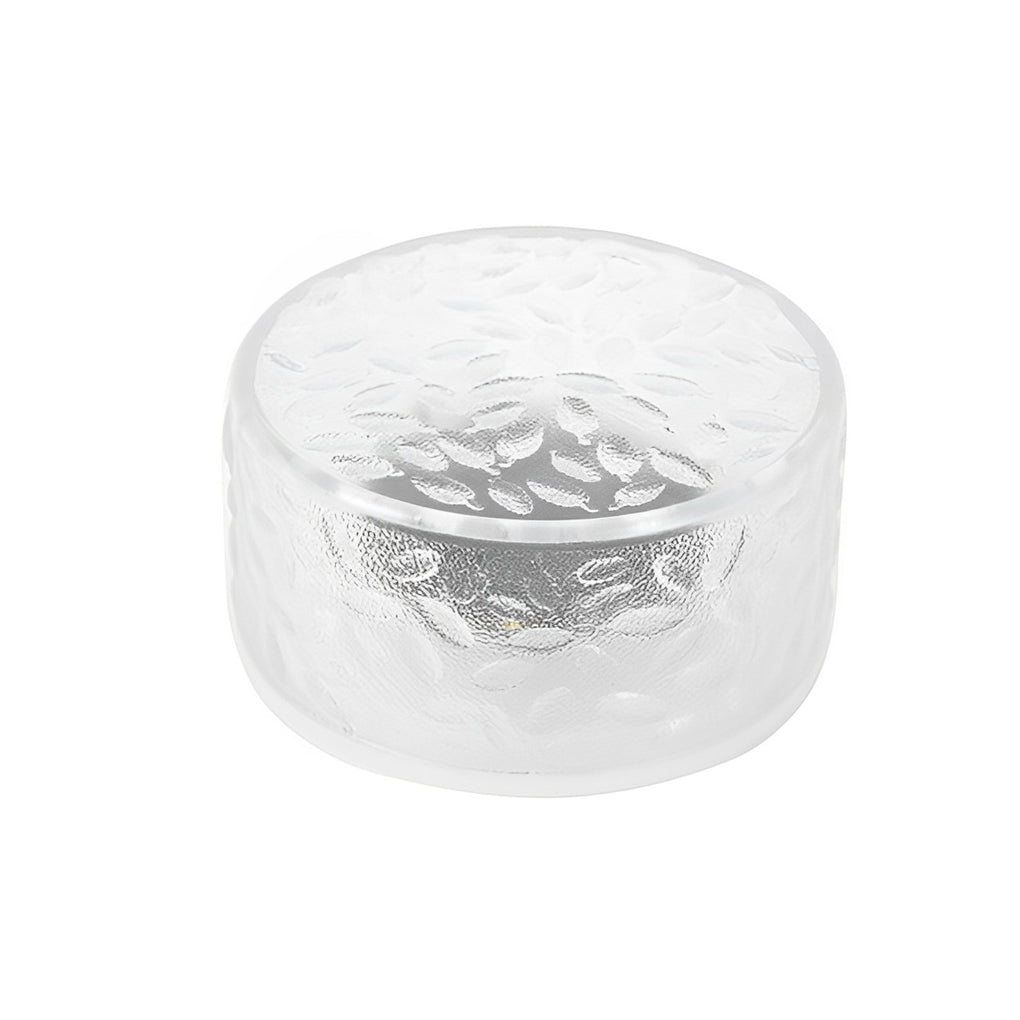 4 Pack Round LED Ice Brick Lights for Holiday Step Illumination
