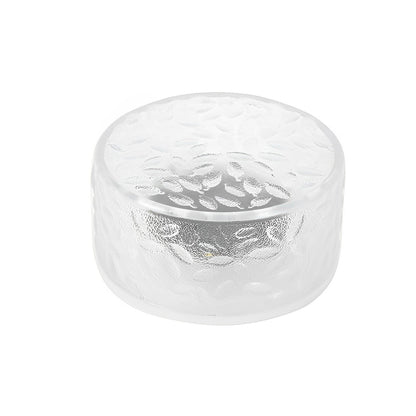 4 Pack Round LED Ice Brick Lights for Holiday Step Illumination