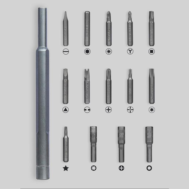 Precision Screwdriver Set with 62 Pieces
