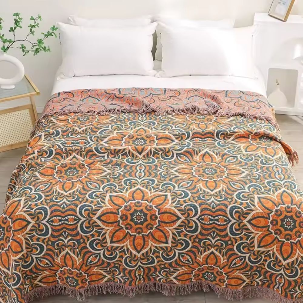 Cozy Haven Woven Cotton Throw