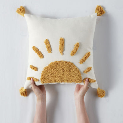 Radiant Dawn Bohemian Pillow Cover