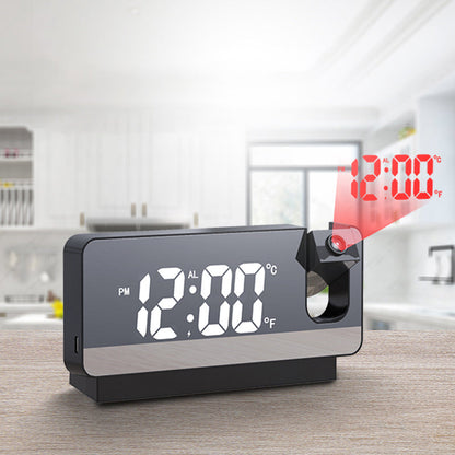 Advanced Projection Alarm Clock with USB Charging