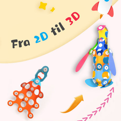 Magnetic Building Blocks for Creative Exploration