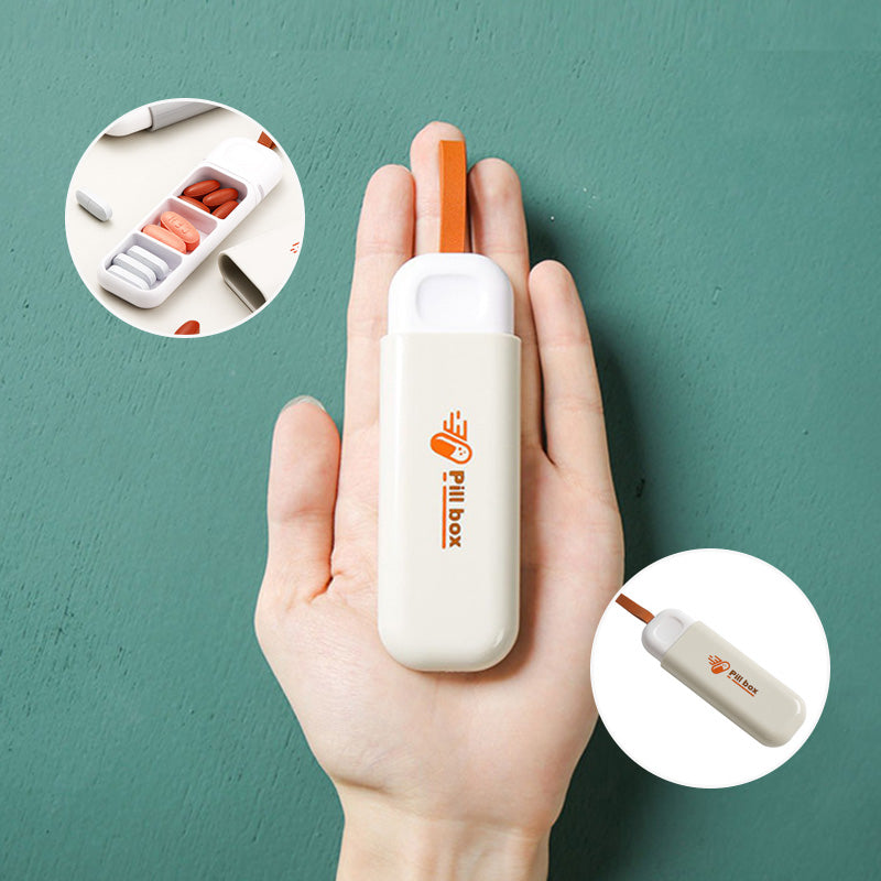 Weekly Pill Organizer with Stylish Storage Solution