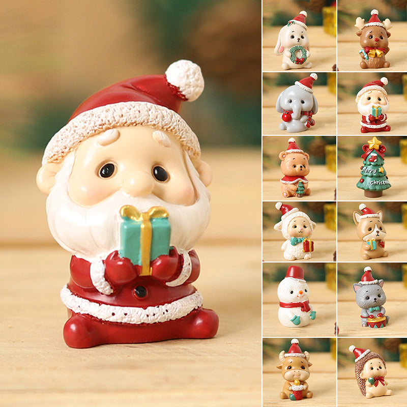 Handcrafted Holiday Animal Ornaments for Festive Decor