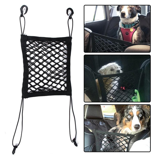 Versatile Elastic Cargo Net for Safe Driving