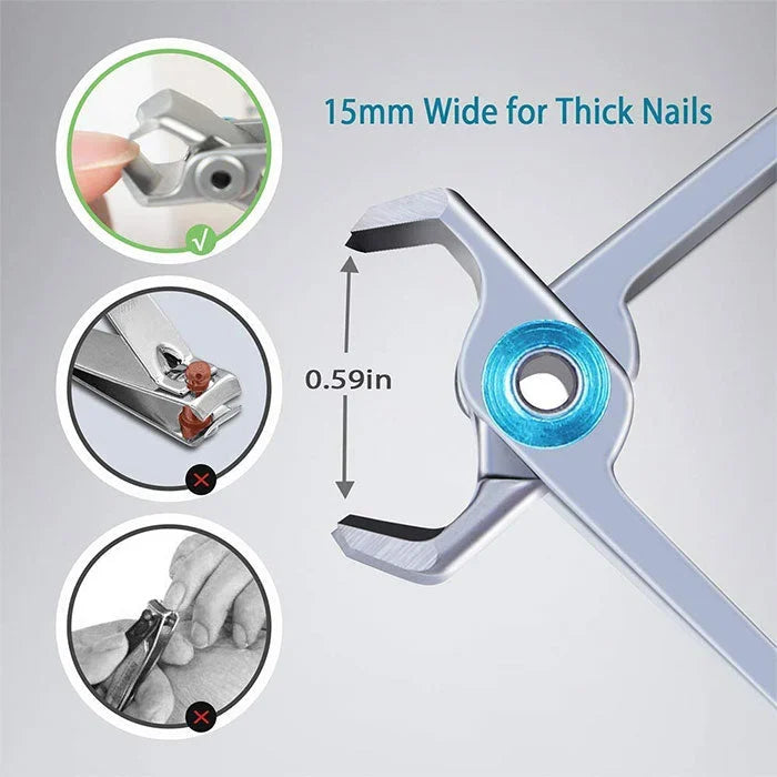 Multi-functional Nail Clipper with Precision Cutting Features