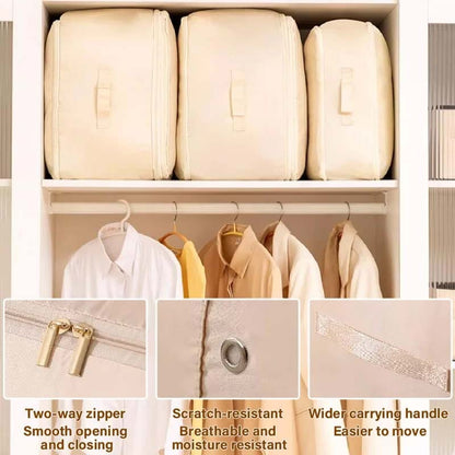 Space-Saving Self-Compressing Storage Organizer