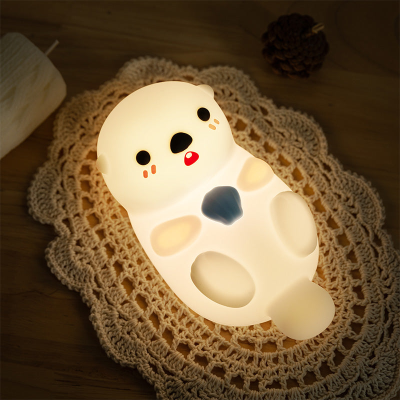 CozySea® Playful Otter LED Night Lamp - Perfect for Kids