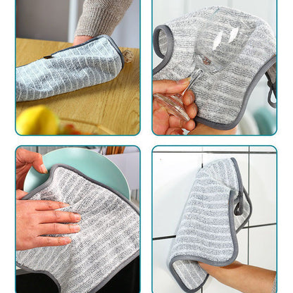 Reusable Bamboo Dish Cloth for Eco-Friendly Cleaning