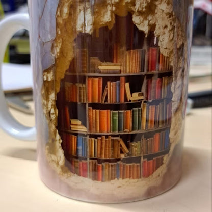 3D Mug with Library Note Design