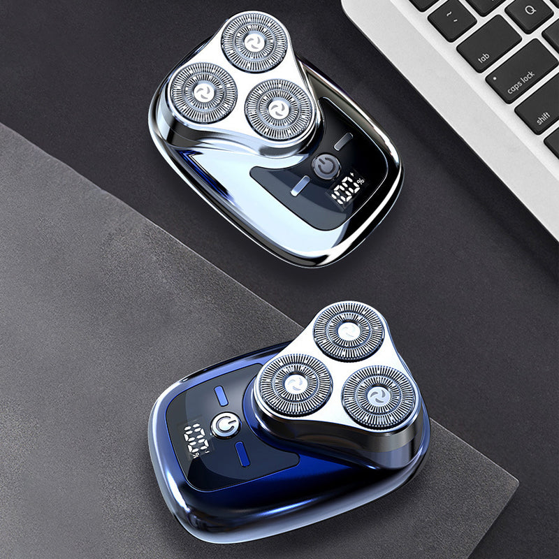 3-in-1 Rechargeable Men's Shaver with Flexible Heads