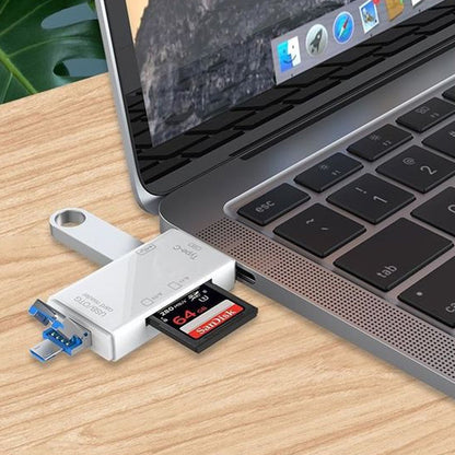 Compact Memory Card Reader for Fast Transfers