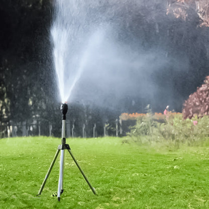 Rotating Tripod Sprinkler with Automatic Function