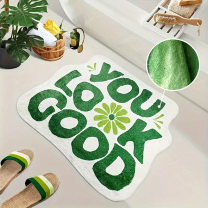 Radiant Smiles Bath Mat