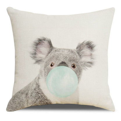 Whimsical Animal Cushion Covers for Playful Home Decor