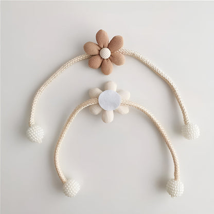 Charming Floral Curtain Holders for a Stylish Touch