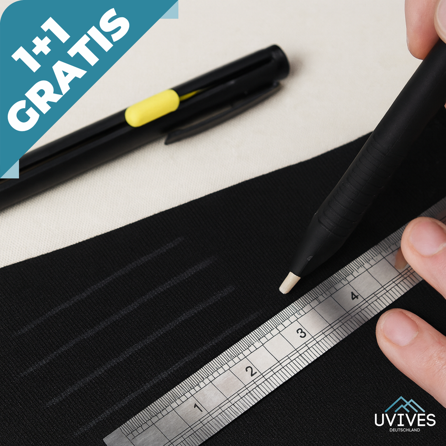 Buy One Get One Free | Heat Erasable Fabric Markers for Accurate Sewing
