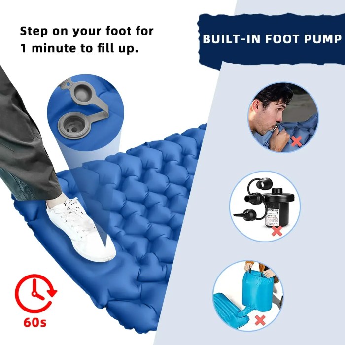 Ultimate Inflatable Sleeping Mat for Adventurers