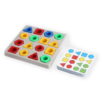 Colorful Sensory Learning Toy for Shape Adjustment Play