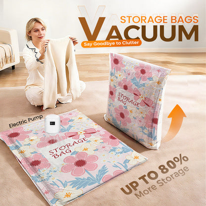 SpaceSaver Vacuum Storage Bags for Clothes & Bedding | Airtight, Reusable & Compact for Home & Travel