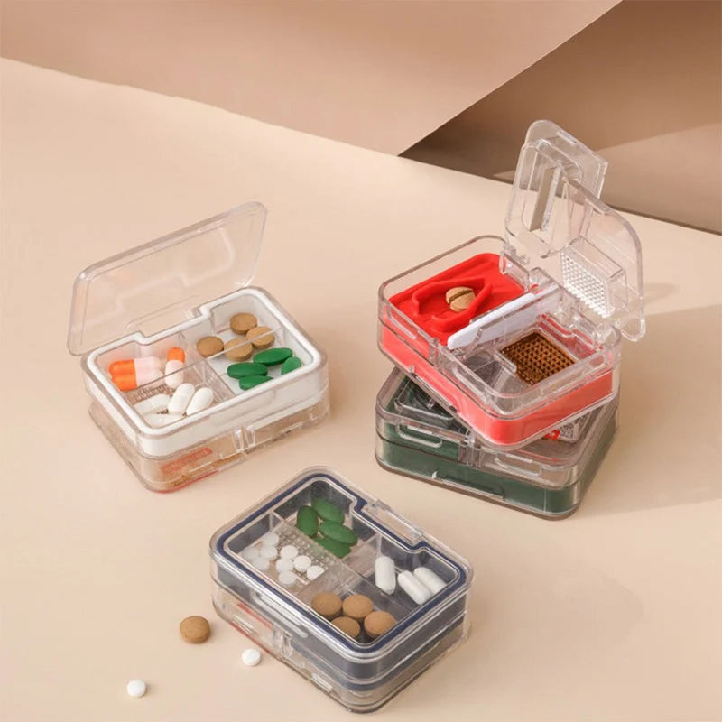 Smart Travel Pill Organizer for Health Management