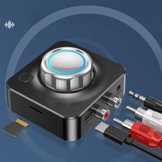 Bluetooth 5.0 Audio Receiver with RCA Connectivity