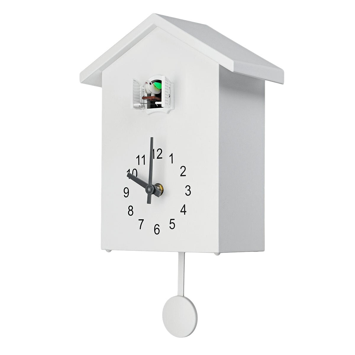 Traditional Wall Clock with Authentic Cuckoo Sound and Cheerful Ticks