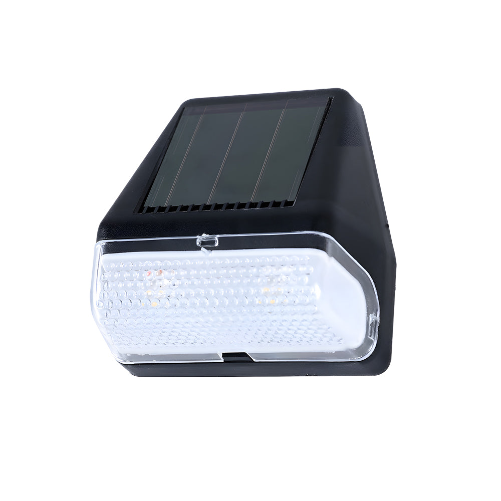 4 Pack Solar Step Lights with Dusk-to-Dawn Sensor – Warm White LED