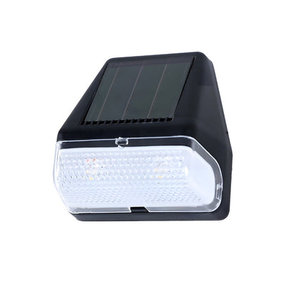 4 Pack Solar Step Lights with Dusk-to-Dawn Sensor – Warm White LED