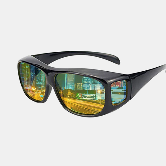 Night Driving Glasses with Glare Protection and GlareCut Technology for Safety