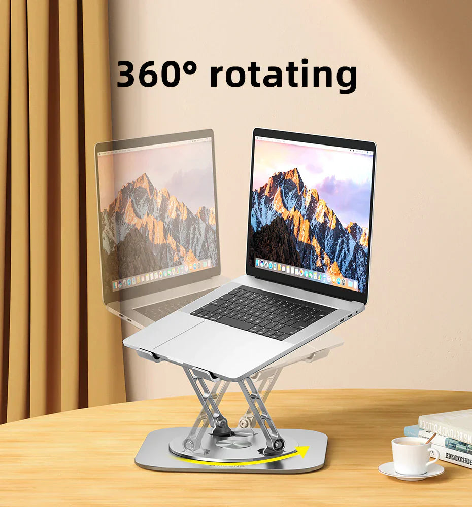Versatile 360-Degree Rotating Laptop Stand
