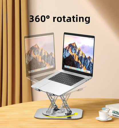 Versatile 360-Degree Rotating Laptop Stand
