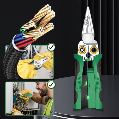 8-in-1 Wire Stripper and Tester – Electric Testing Tool – Ergonomic Design