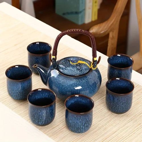 Tea Set Made of Japanese Ceramic