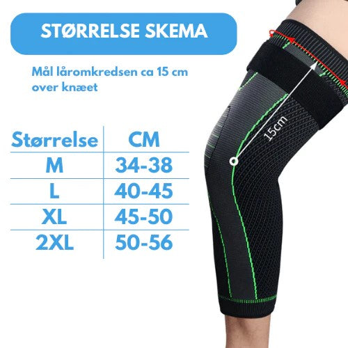 Dual Compression Knee Support Sleeves for All-Day Relief