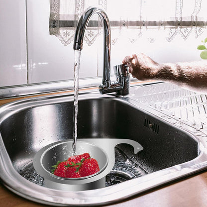 Triangular Stainless Steel Kitchen Sink Strainer Basket