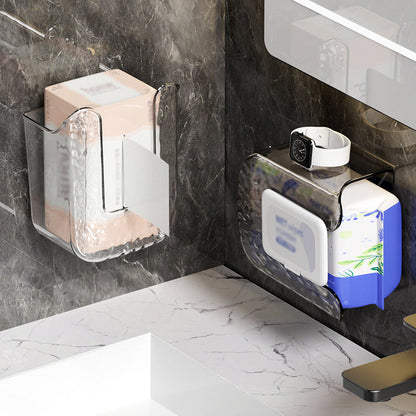 Wall-Mounted Tissue Organizer for a Clutter-Free Space