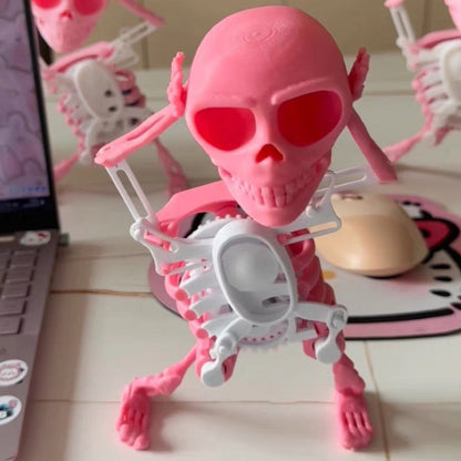 3D Skull Toy for Dancing and Swinging Activities