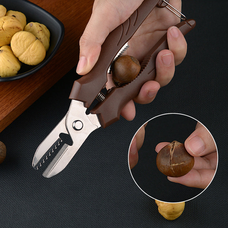 Walnut and Chestnut Shell Opener Tool