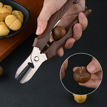Walnut and Chestnut Shell Opener Tool