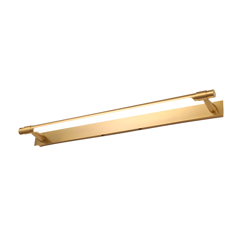 Rotatable 120° Flush-Mount Vanity Light for Bathroom with Linear Design