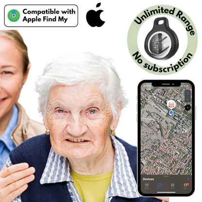 GPS Tracker for Seniors with Real-Time Location and Extended Battery Life