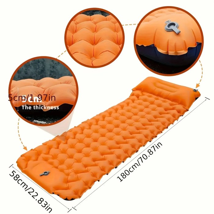 Ultimate Inflatable Sleeping Mat for Adventurers